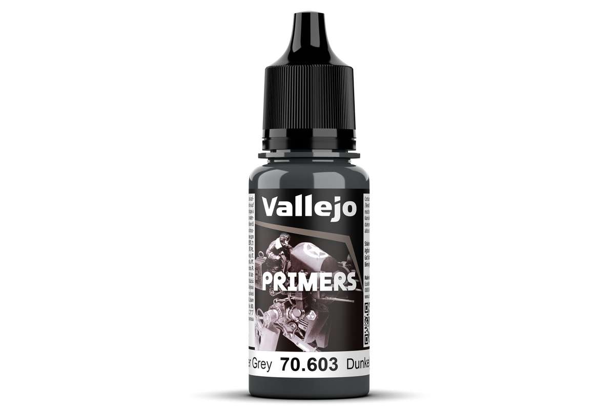 Surface primer dunkegau RAL7021, 18ml